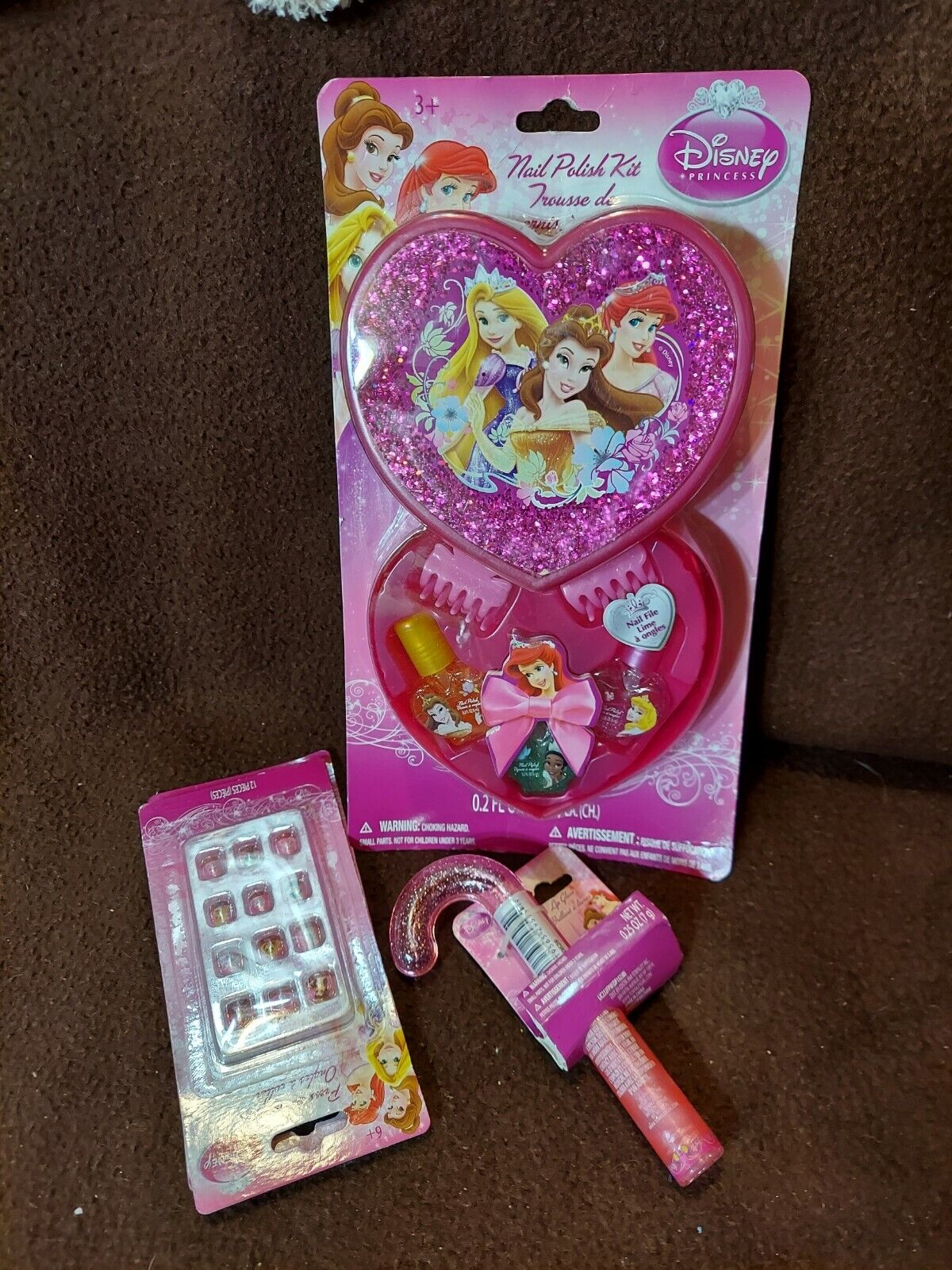 Disney Princess Press on Nails Sales results No. 1 Cane Kit Gloss Nail Polish Lip Bombing new work
