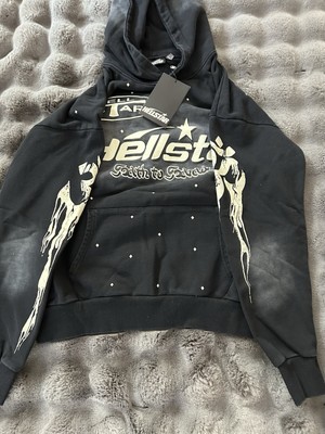 *BRAND NEW* Hellstar  BLACK   Hoodie - Ready To Ship   (Size L
