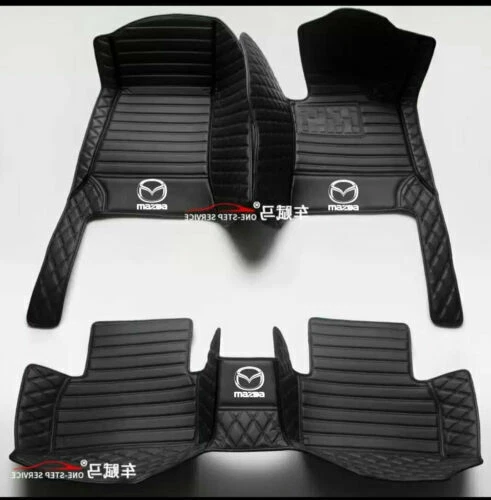 Car Floor Mats For Mazda 3-6-CX3-CX5-CX7-CX8-CX9-MX5 Anti-Slip All Weather - Image 2 of 4