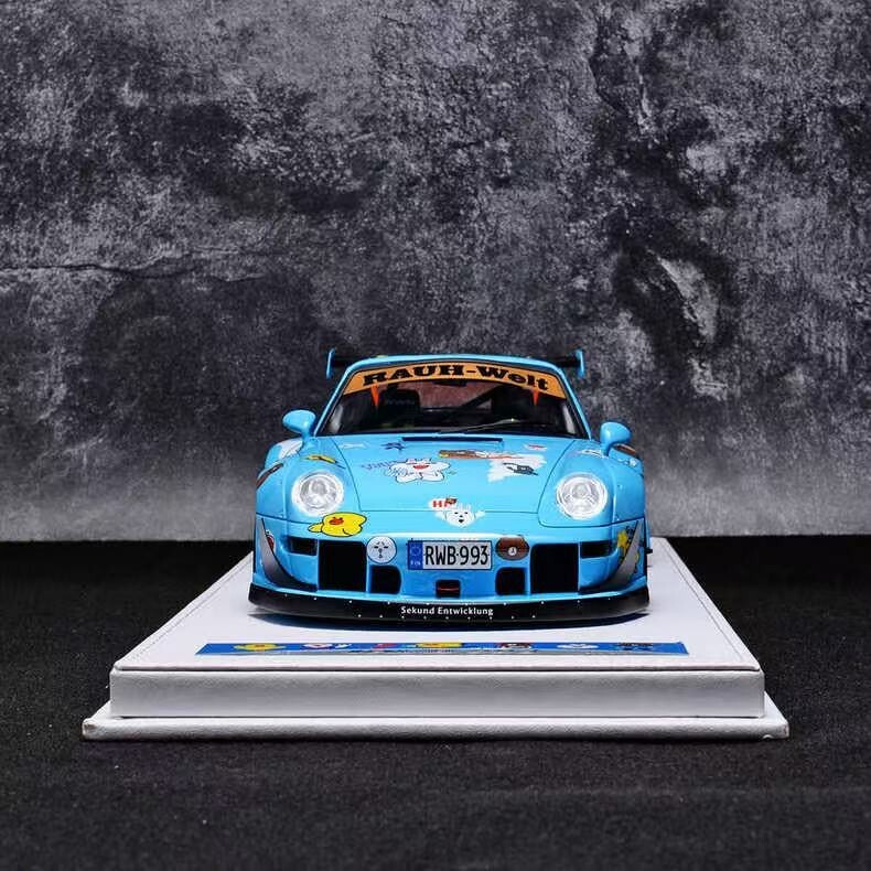SUPER RARE* 1/18 VIP Model RWB Porsche 911 993 Line Friends