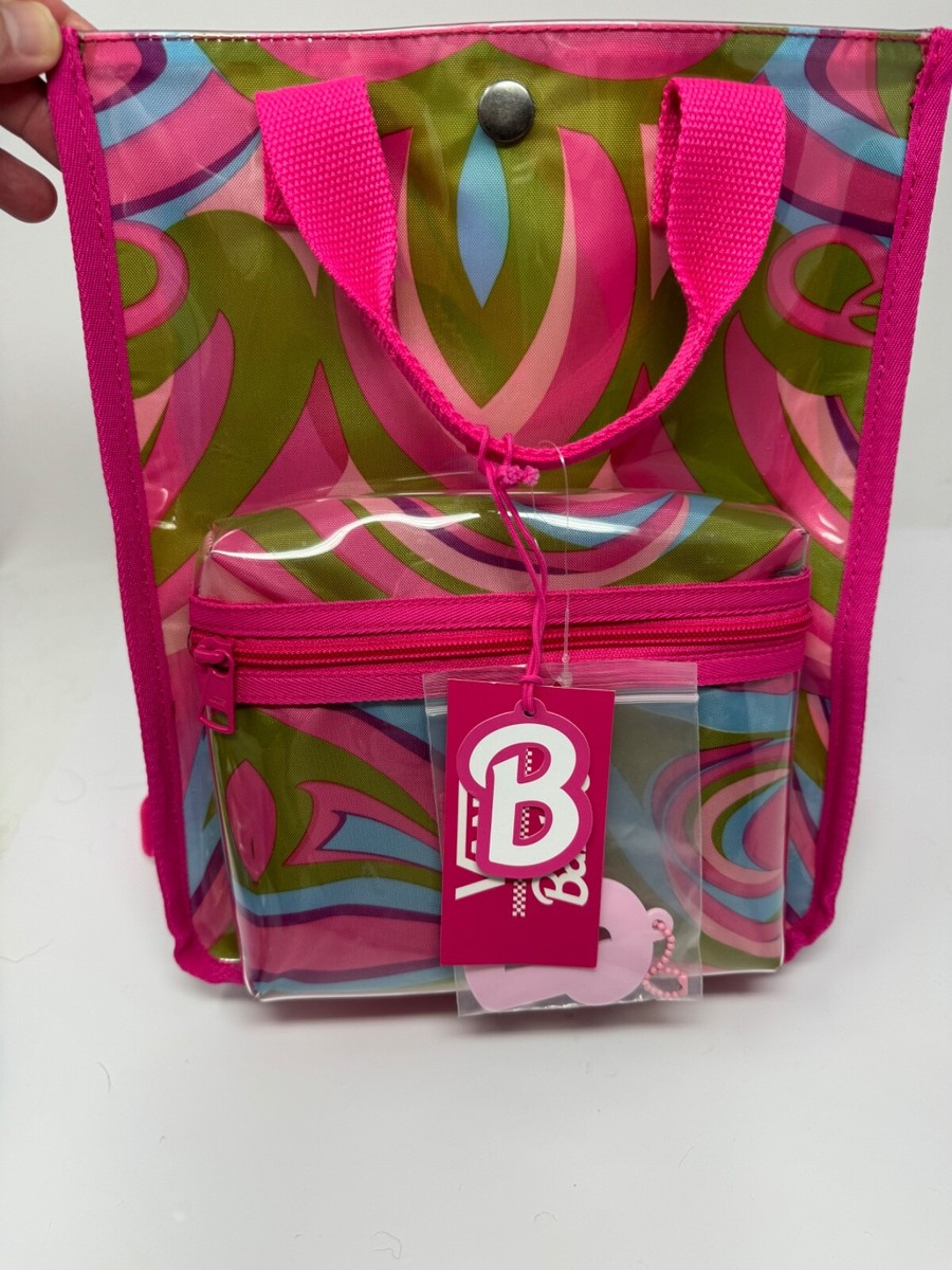 Barbie X Vans Clear Pink Swirl Mini Backpack Limited Edition