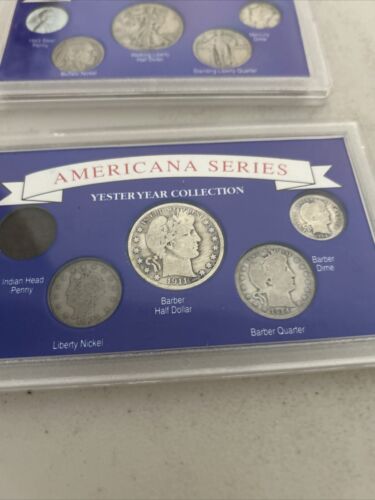 Lote 4 monedas serie americana colección 1911 medio dólar error por boca - Imagen 2 de 7