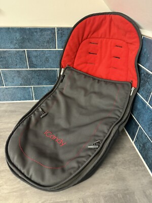 iCandy Peach Jogger Fleece Footmuff Cosytoes Pace UK - Main Image