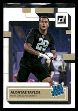2022 Donruss #373 Alontae Taylor Rookie New Orleans Saints