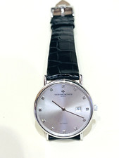 Vacheron Constantin Patrimony 18K White Gold w/ Diamond Sigma Dial. 4