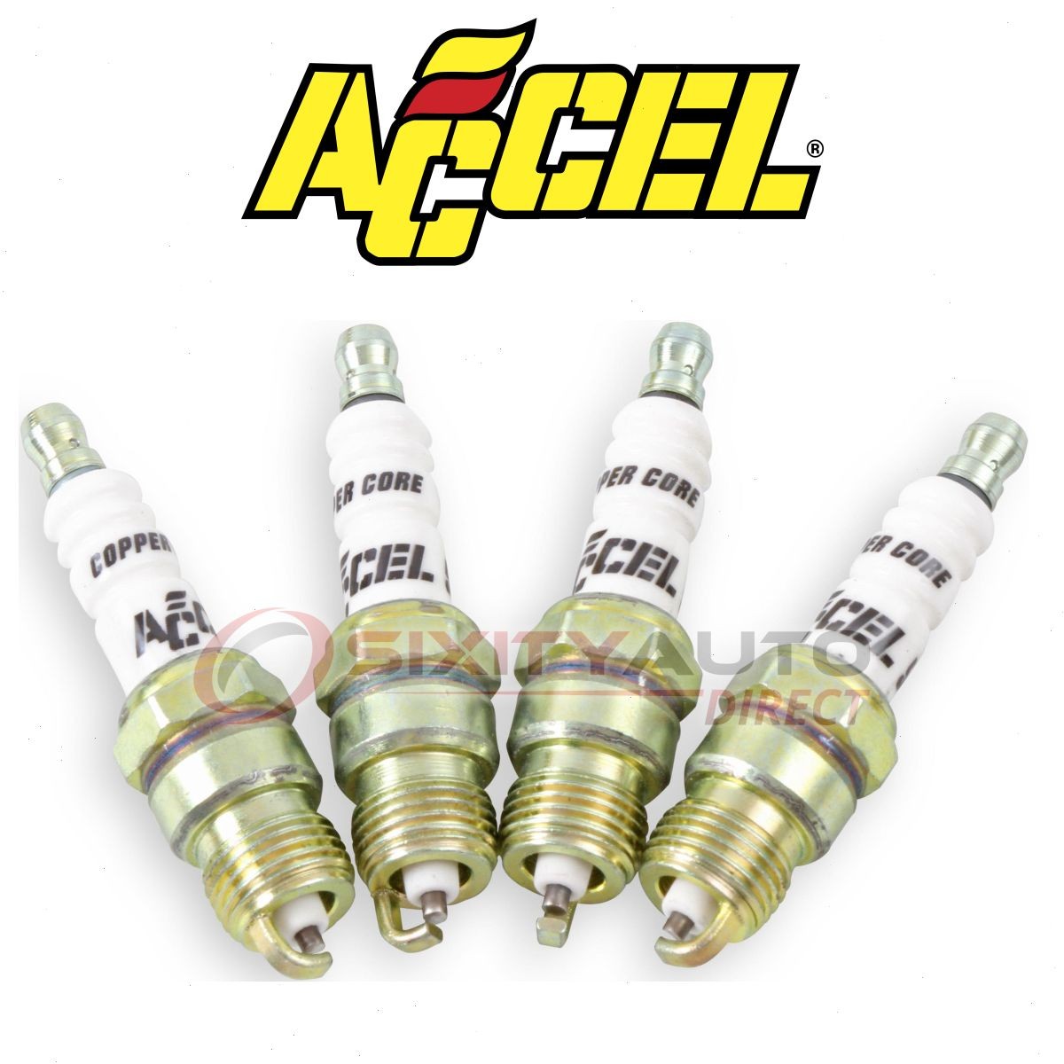 ACCEL Spark Plug for 1971-1991 Mercury Colony Park 5.8L 6.6L 7.0L 7.5L V8 - wz