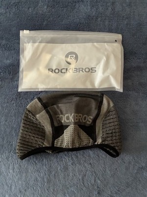ROCKBROS Mesh Cycling Cap Breathable Lightweight Gray/Black One Size