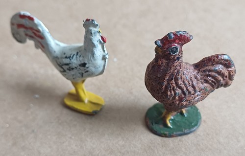 Vintage* BRITAINS * Lead Farm Animals* POULTRY* (2) - Picture 6 of 6