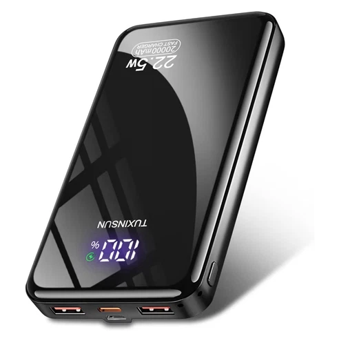 Power Bank Portable Charger 20000mAh USB C/iPhone/Android, LCD Display 22.5W