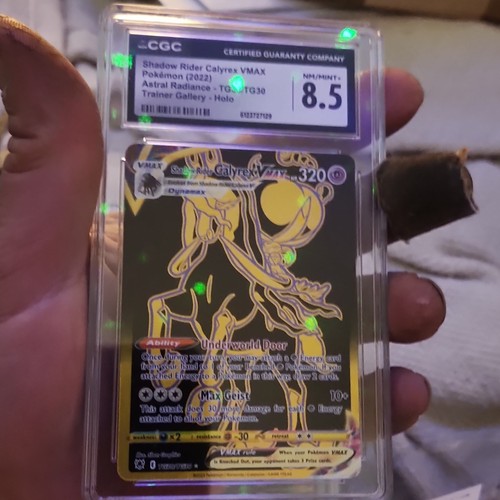 Shadow Rider Calyrex VMAX graded CGC 8.5 for sale on eBay