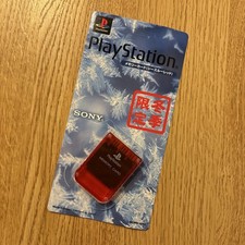 SONY Playstation PS1 Memory Card SCPH-1192 1997 Winter Limited Color Sealed/New