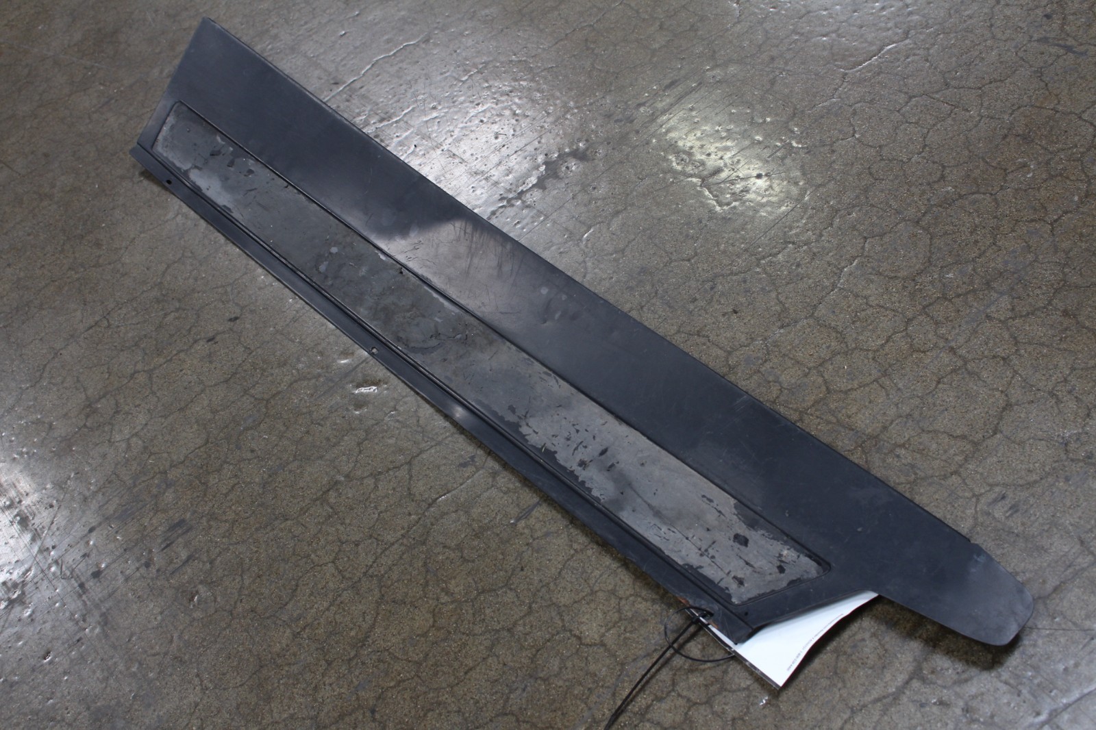 Ferrari 348, RH, Right, Door Step Plate, w/o Rubber, Bent, Used, P/N 62171900