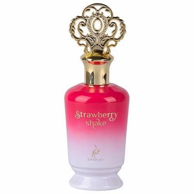 Khadlaj Strawberry Shake Eau de Parfum 3.4 Oz 100 Ml  - Sweet