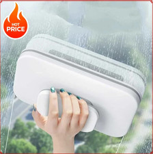 1pc Double-Sided Magnetic Window Cleaner Glass Wiper Household Scraper - NEW