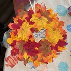 Crafted Small Mini Leaf Wreath Made For Fall — photo 3