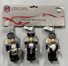 Dallas Cowboys Christmas Tree Holiday Ornament - Nutcracker 3-Pack NEW!