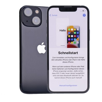 Apple iPhone 13 128GB Mitternacht iOS Smartphone 6,1 Zoll 12 Megapixel