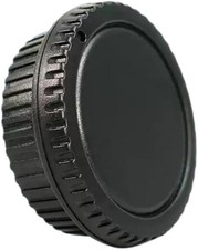 Front Body Cap and Rear Lens Cap Cover for Canon EOS EF/EF-S Lens for Rebel T7