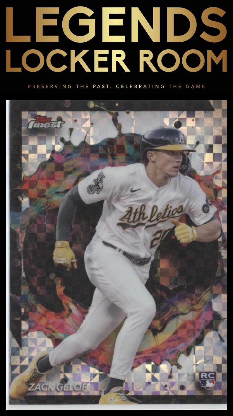 2024 Finest #284 Zack Gelof Checkerboard Refractor