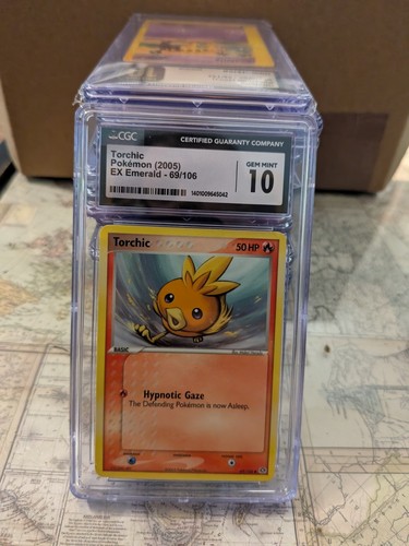 Torchic graded CGC 10 for sale on eBay