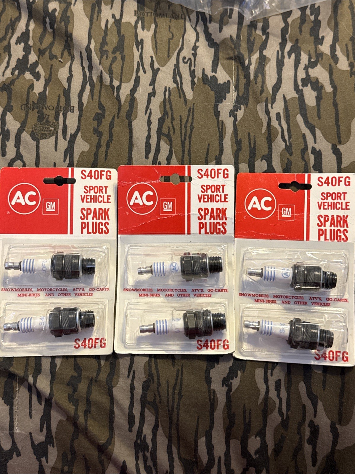 AC Delco S40FG Sport Vehicle Spark Plugs Set of 6 New In Package