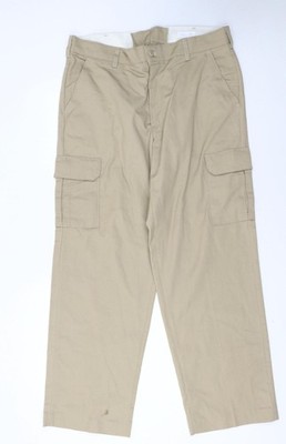 Red Kap Herren Beige Cargo Arbeitshose 36x32 Polyester Baumwolle