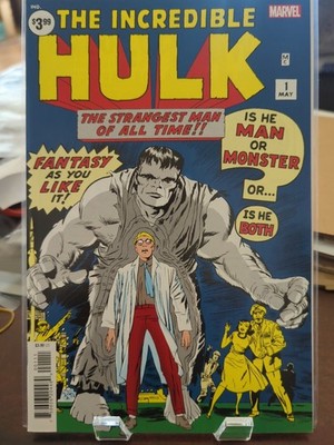 The Incredible Hulk No. 1 Facsimile Edition (Marvel Comics December 2019)