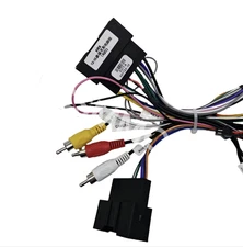 Car Radio Audio Power Wire Harness Cable Adapter W/Canbus Box Fit For Ford F150