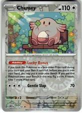 Chansey [Reverse Holo] #113 Prices | Pokemon Scarlet & Violet 151