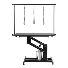 43" Hydraulic Pet Grooming Table, Heavy Duty Dog Grooming Arm for Medium/ Small