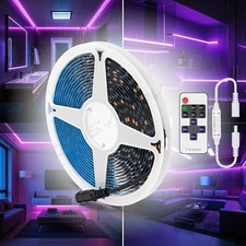 5M 3528 300 LED Strip Waterproof UV Purple Ultraviolet Flexible Fish Black Light