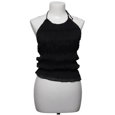 Gina Tricot, Neckholder Top, Größe: L, Schwarz, Recyceltes Polyester #ylQ