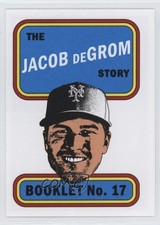 2019 Topps Heritage High Number 1970 Player Story Booklets Jacob deGrom #17 1m01