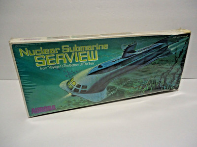 AURORA SEAVIEW VOYAGE TO THE BOTTOM OF THE SEA VINTAGE MODEL KIT NEW SEALED RARE