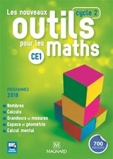 Les Nouveaux Outils pour les Maths CE1 (2017) - Manuel de l'élève, Natacha 