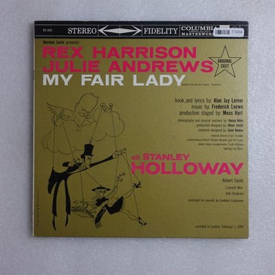 Rex Harrison My Fair Lady LP Vinyl Album Record Stage & Screen