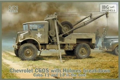 IBG Models 1/72 Scale Chevrolet C60S with Holmes Breakdown Model Kit 72032
