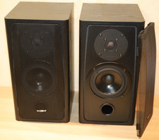 2 x Sony SS-B1 Lautsprecher, Boxen Regallauts...