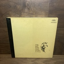 Nat King Cole Story -45 RPM  3 LP  Vinyl