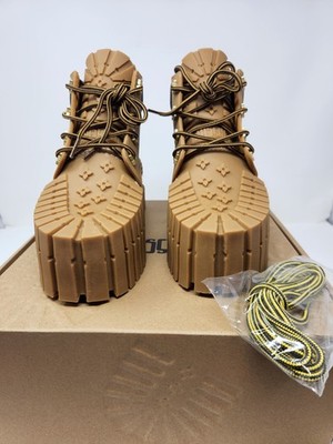 NIB MSCHF 2x4 Camel Boots - Size 6 US - Camel Brown Shoes