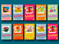 Geburtstagskarten GlüCkwunschkarten Geburtstag Birthday Bunt Umschlag 50Er Set