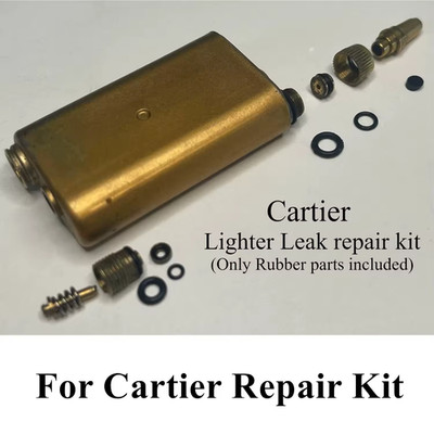 Set Cartier Feuerzeug Dichtringe Stopfen Filter 26PCS Lighter Replacement Ersatz