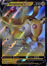 Ampharos V 49 Holo SWSH04: Vivid Voltage NM