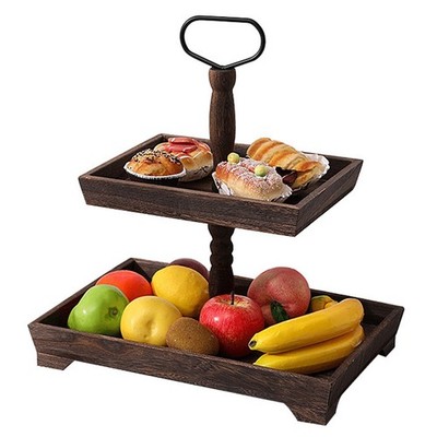 Dessertständer Schicht Tortenablage Dessert Deko Tablett Aufsteller, schwer8676