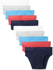 Cotton Jersey Brief Underwear, Pack of 10