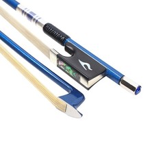 Violin Bow 4/4 Full Size 3 Color Carbon Fiber Violin Bow Ebony Bow Head Flowe...