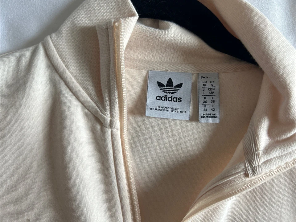 JAQUETA DE ATLETISMO ADICOLOR NEUCLASSICS TAMANHO PEQUENO EUA usada uma vez  - Imagem 2 de 4