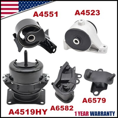 Engine Motor & Transmission Mount 5PCS Set For 2003 2004-2005 Honda Pilot 3.5L