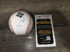 Livan Moinelo Signed Official 2026 World Baseball Classic Baseball Cuba JSA Auth