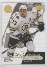 2023-24 Upper Deck Ovation Standing Gold Spectrum 20/250 Charlie McAvoy #81 08s2